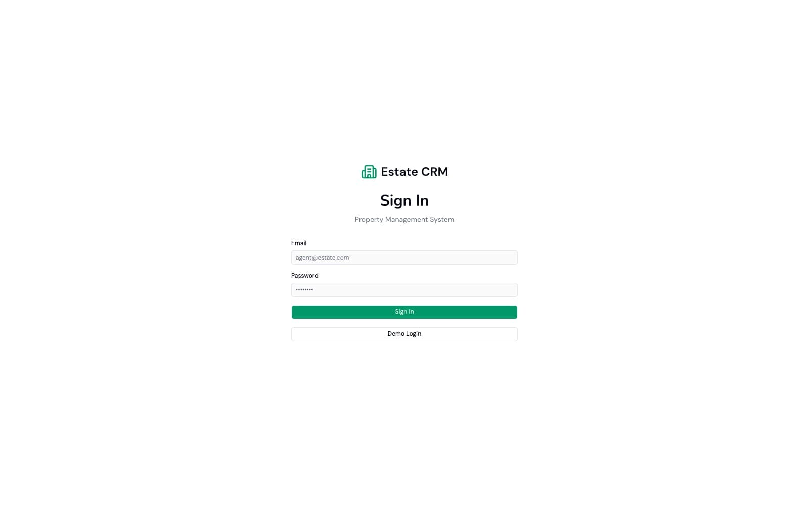 Estate CRM